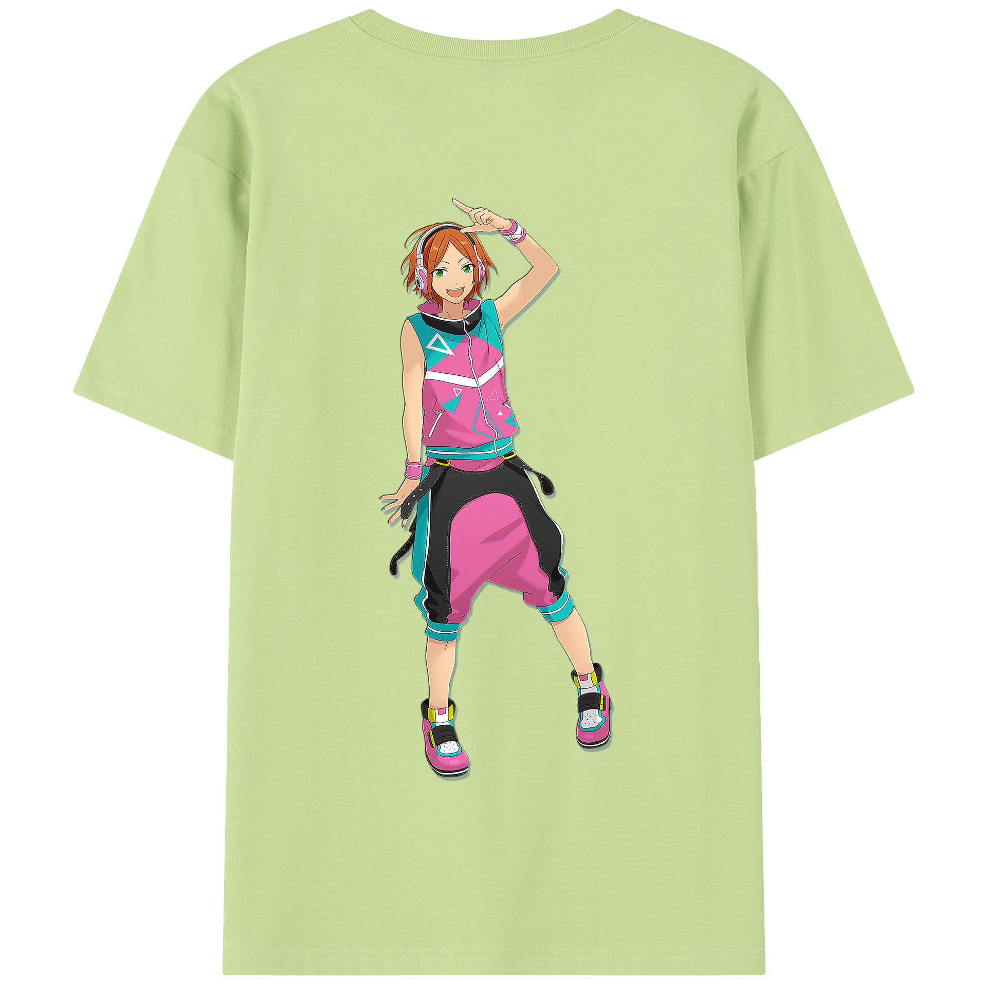 （画像用） あんさんぶるスターズ! Ensemble Stars 綿100％半袖Tシャツ（背面プリント）